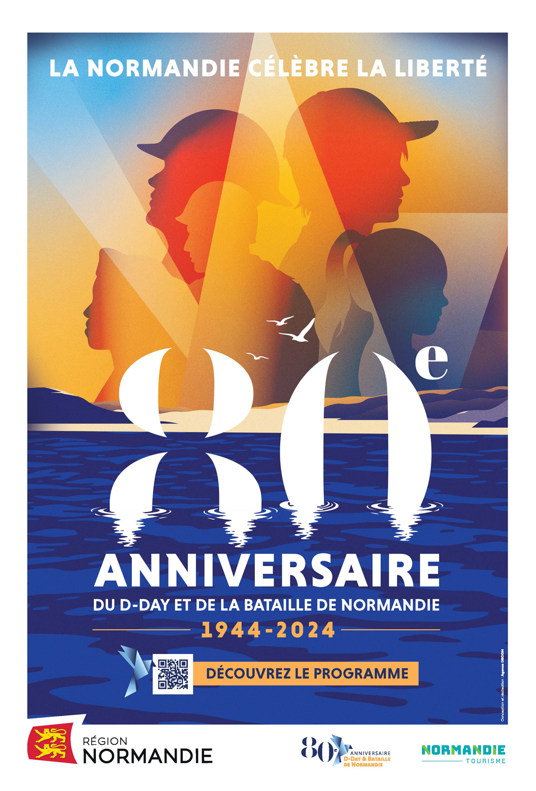 Affiche 80e DDay Fr