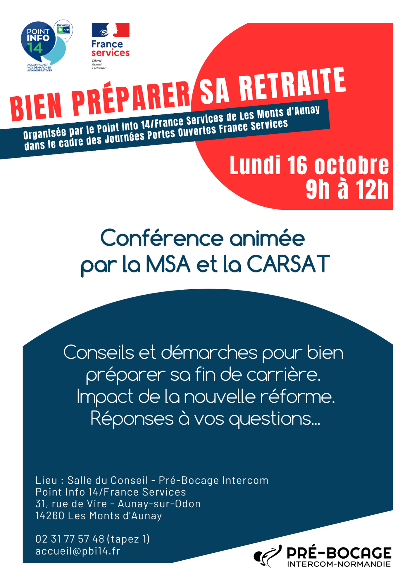 Conférence retraite octobre 2023