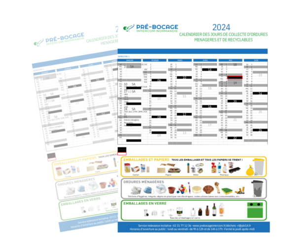 Calendriers 2024, Cotentin