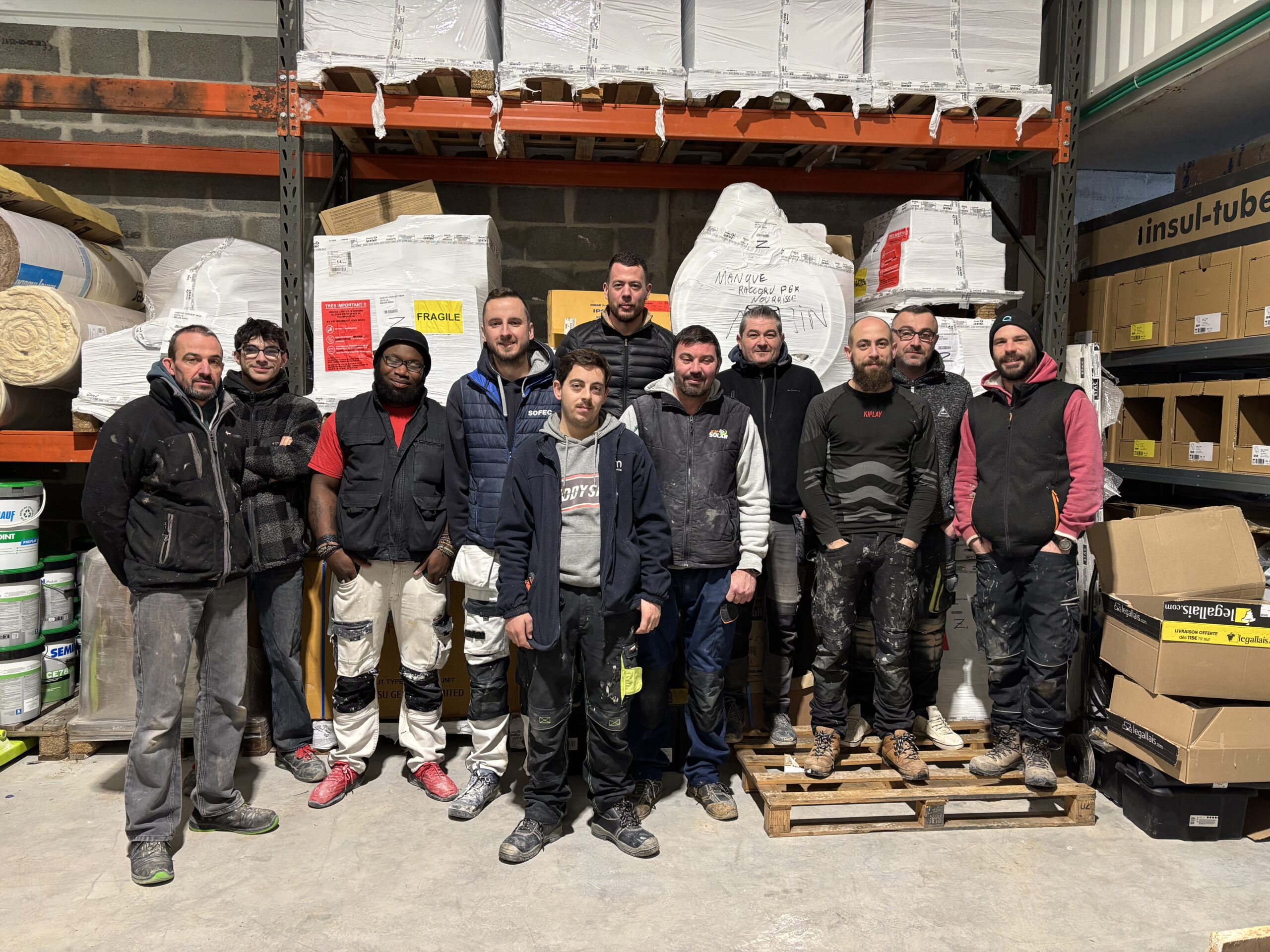 Equipe ADCM au travail