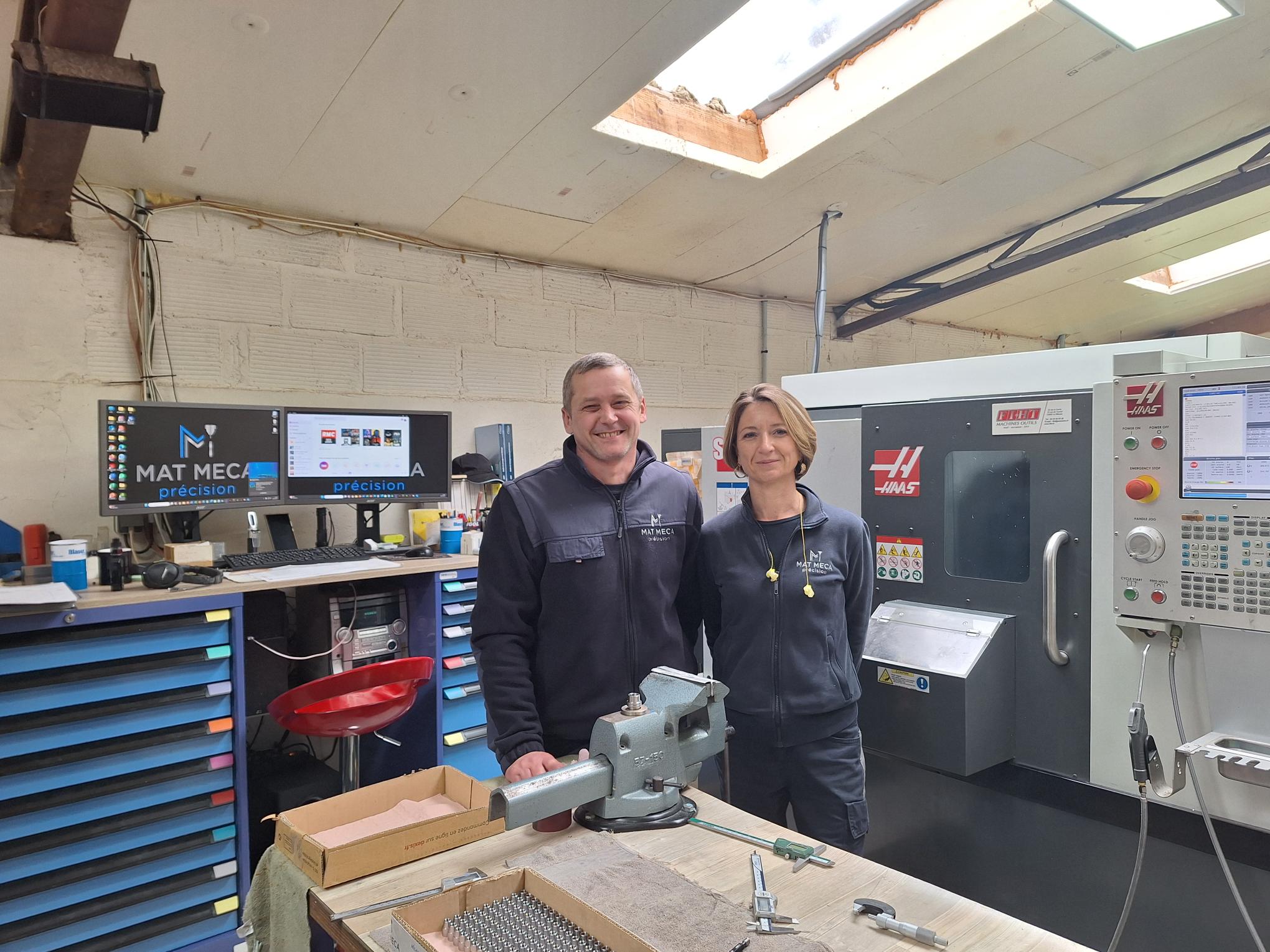 Equipe de Mat Meca Précision - Usinage sur-mesure